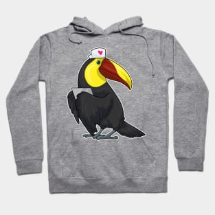 Toucan Nurse Notepad Hoodie